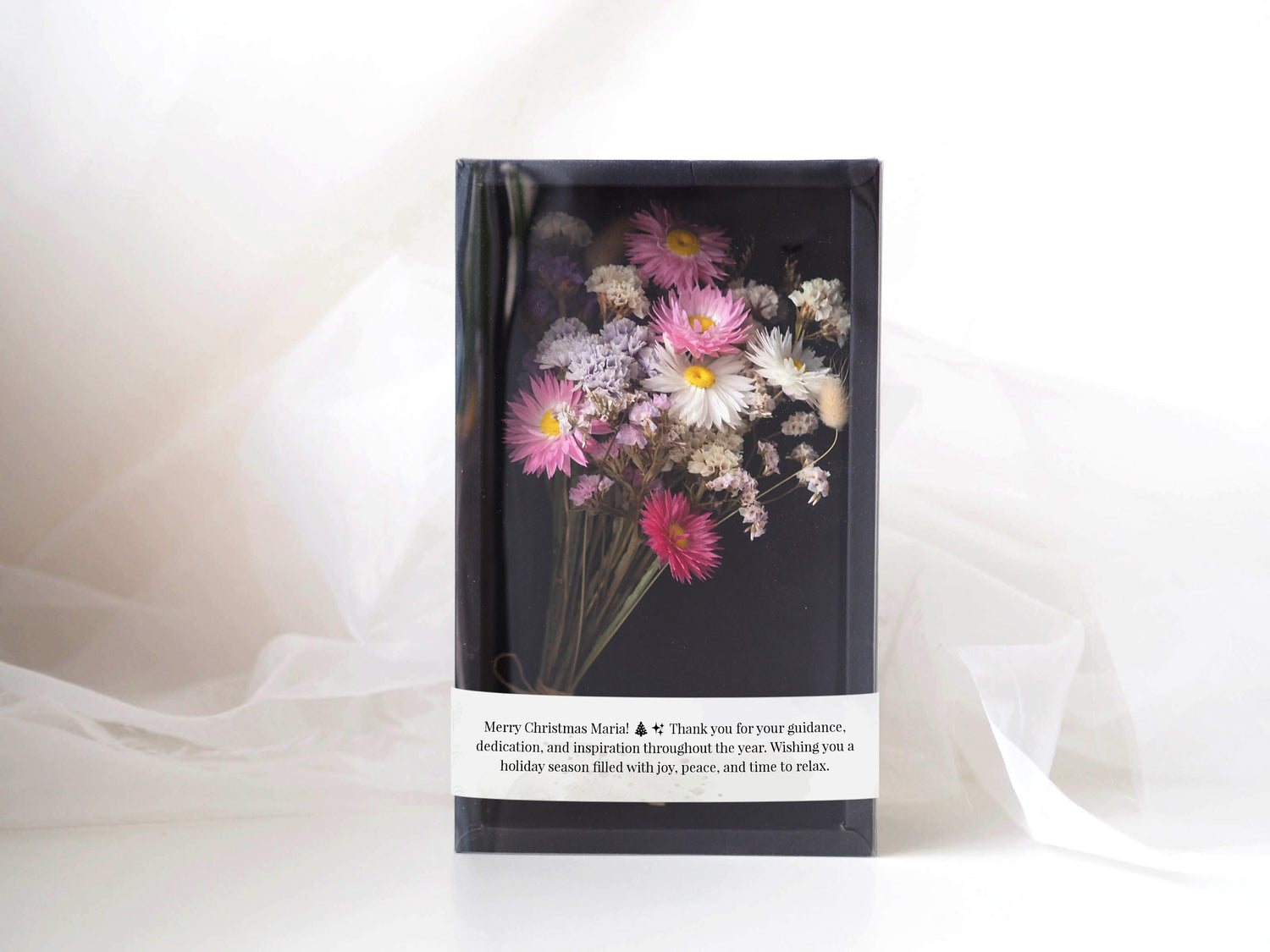 EVELYN - Personalised Dried Flower Bouquet Box