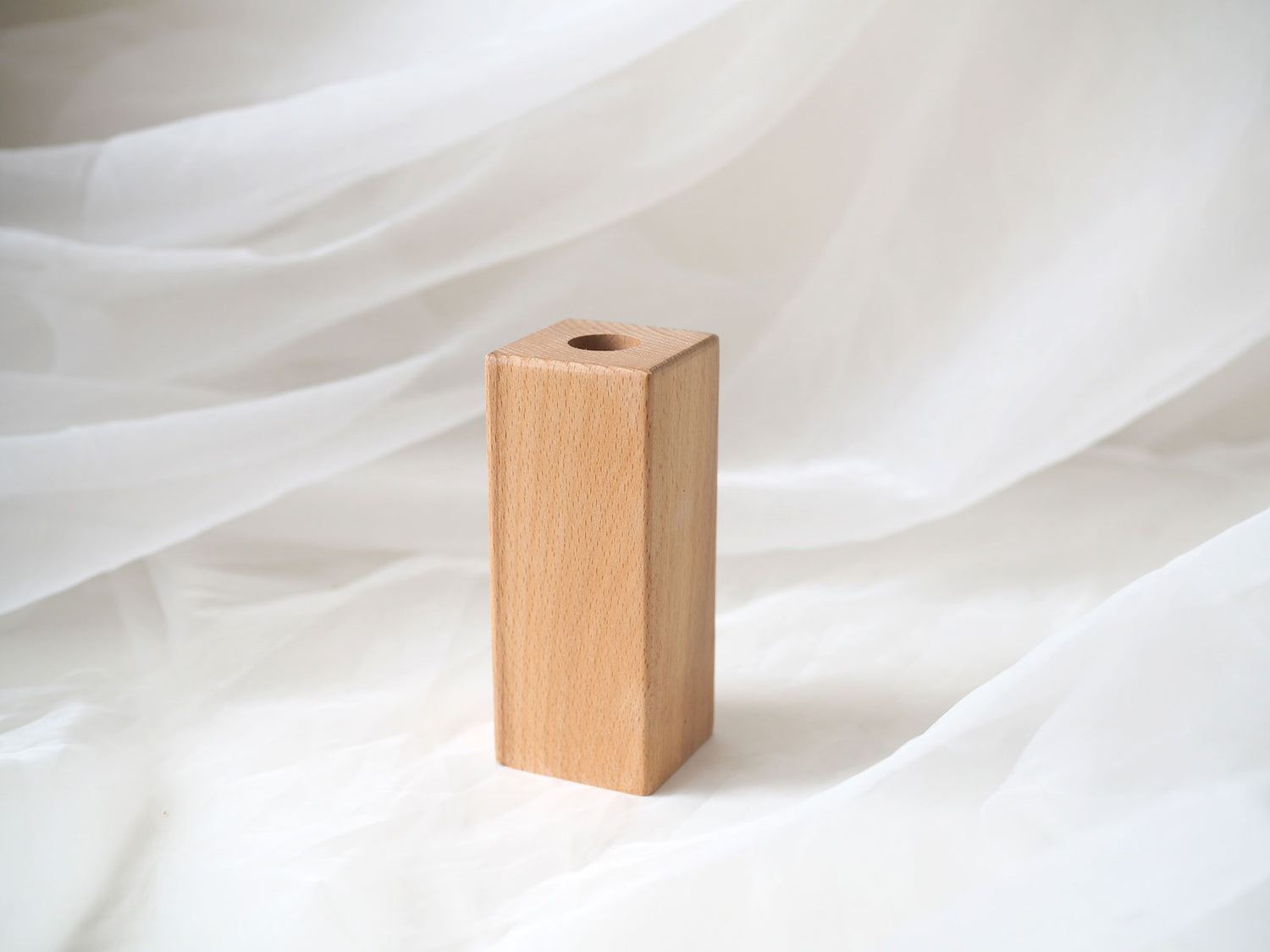 Japandi Wooden Bud Vase