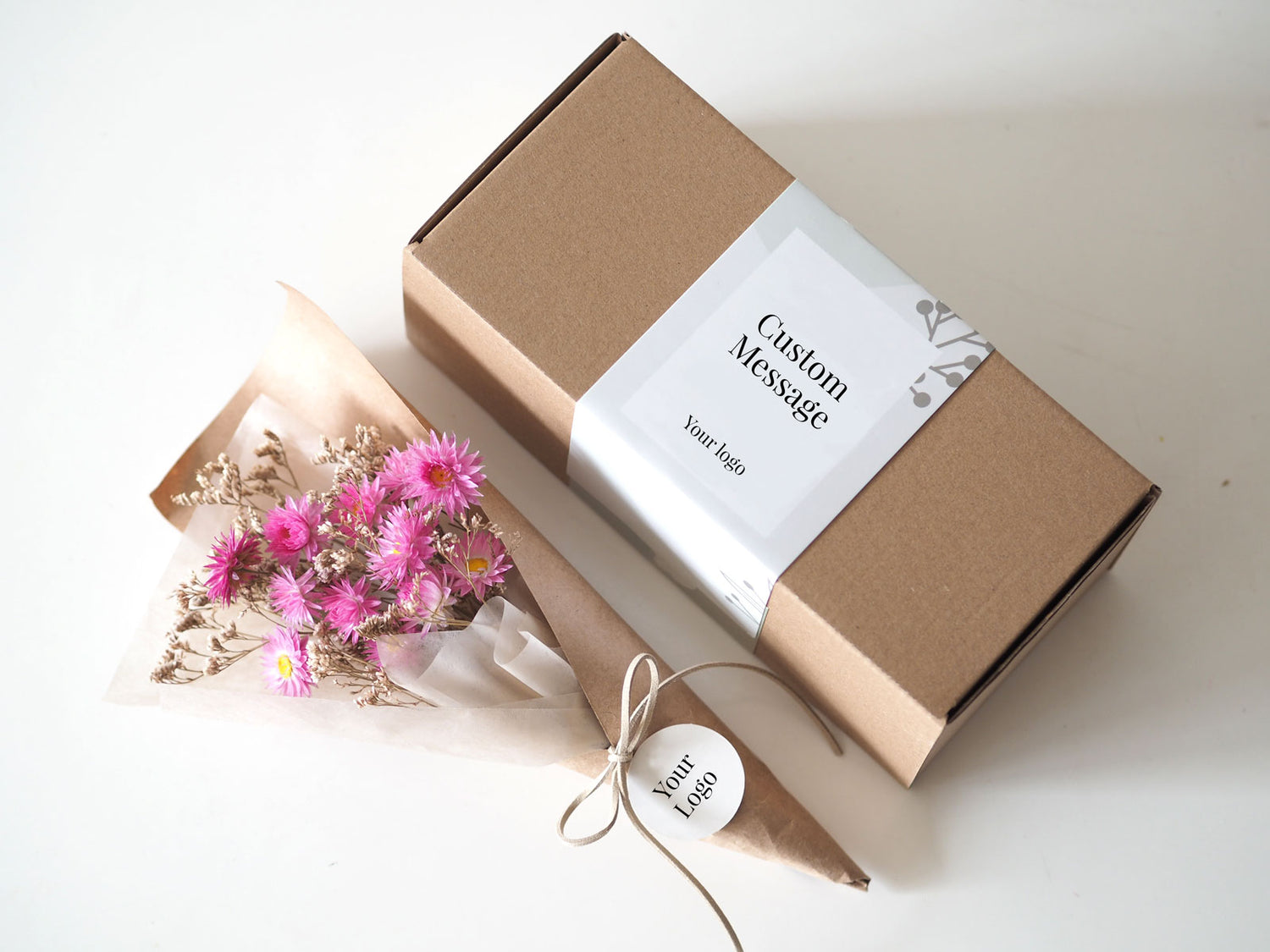 JOLI - Corporate Branded Dried Flower Bouquet Gift Box