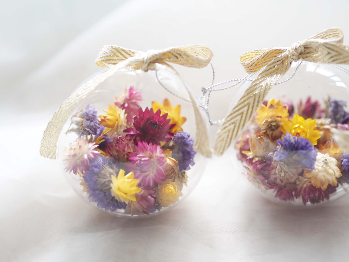 Dried Flower Baubles