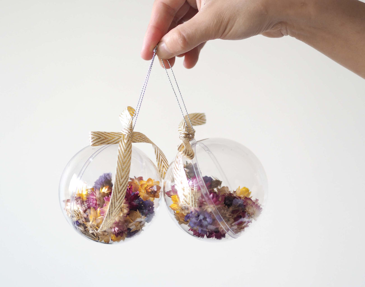 Dried Flower Baubles