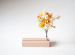 Yellow Dried Flower Photo and Card Holder 1