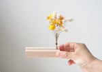 Yellow Dried Flower Photo and Card Holder 2